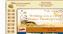 Desktop Screenshot of abramsonsjewelers.com